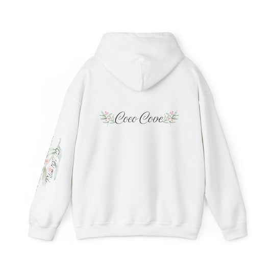 Bloom By The Sea Hoodie — Floral “Bloom By The Sea” Coastal Pullover