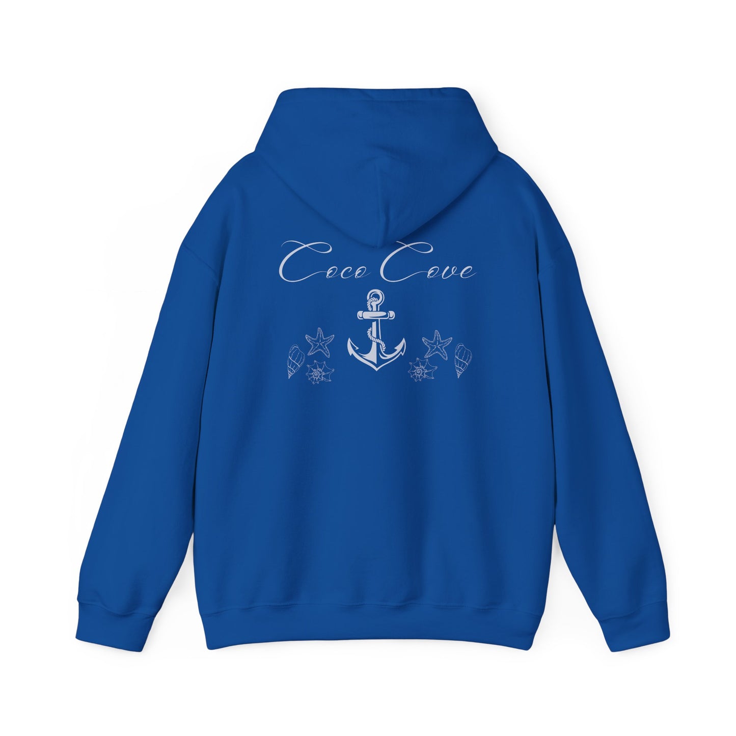 Coco Cove Anchor Hoodie — Nautical Anchor Graphic Pullover