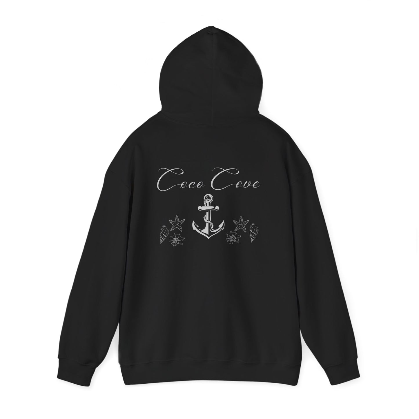 Coco Cove Anchor Hoodie — Nautical Anchor Graphic Pullover