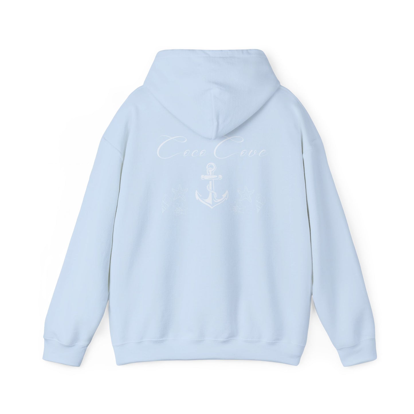 Coco Cove Anchor Hoodie — Nautical Anchor Graphic Pullover