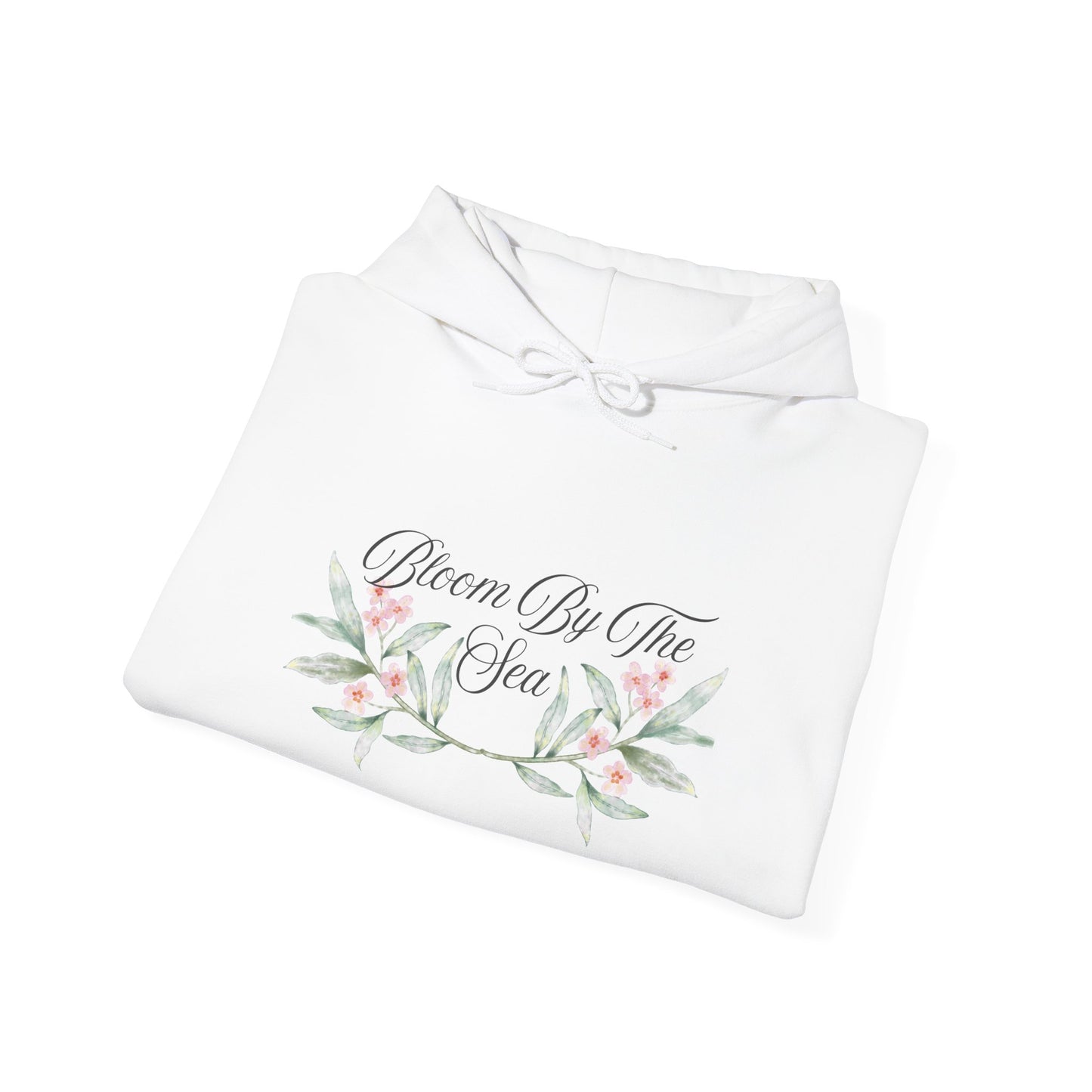 Bloom By The Sea Hoodie — Floral “Bloom By The Sea” Coastal Pullover