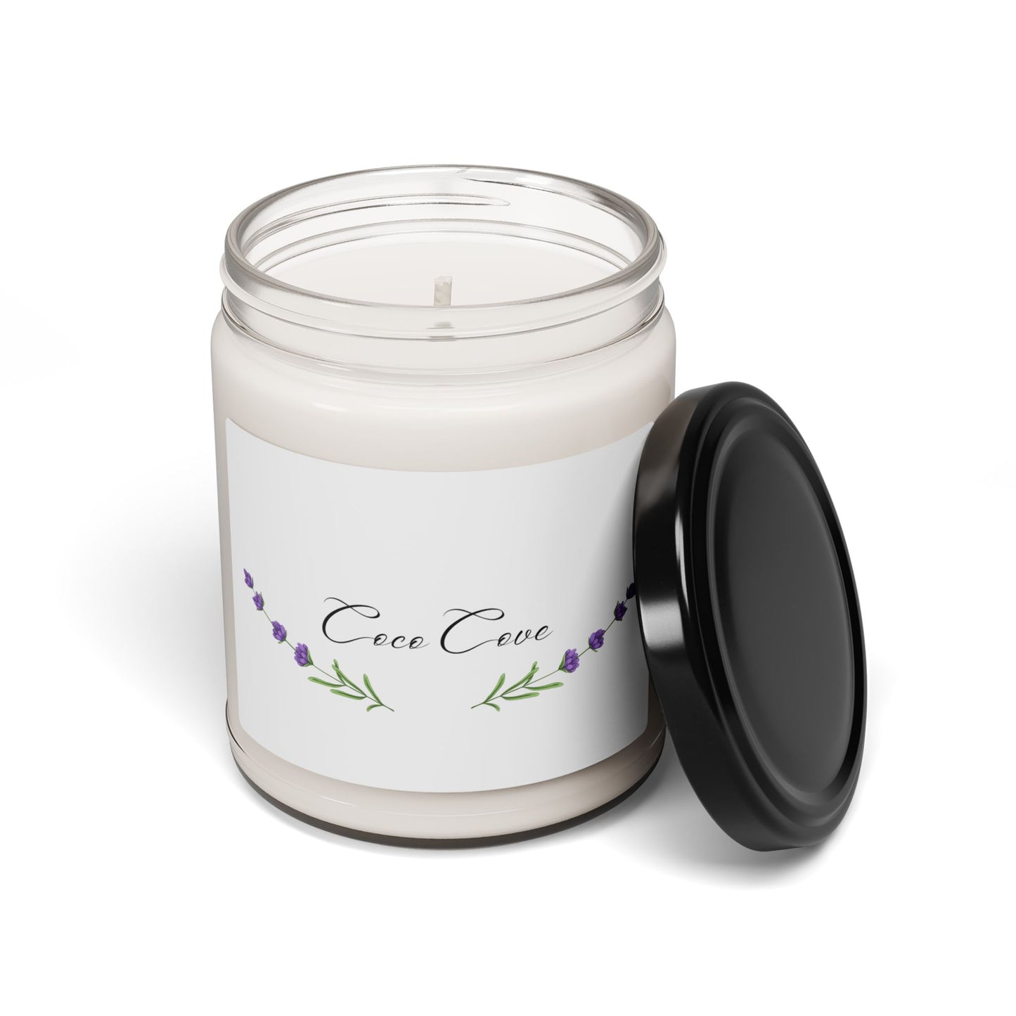 Soy Candle 9oz — Coco Cove Scented Jar
