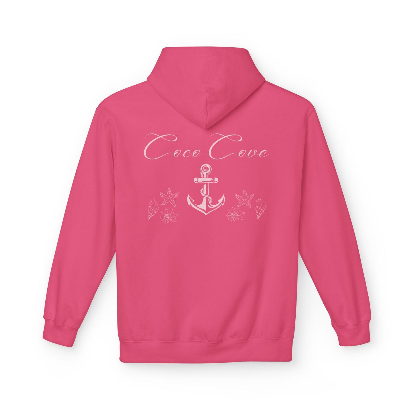 Coco Cove Anchor Hoodie – Nautical Pullover with Script Logo