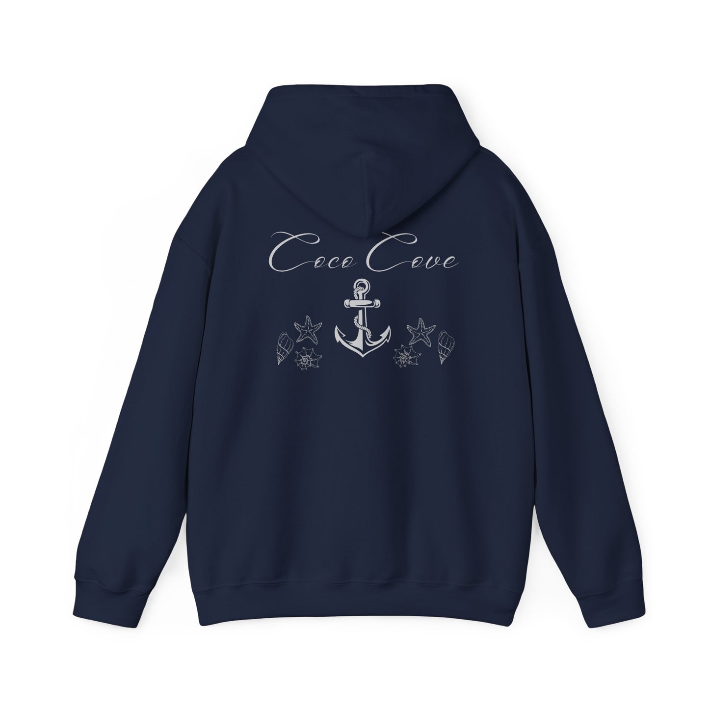 Coco Cove Anchor Hoodie — Nautical Anchor Graphic Pullover