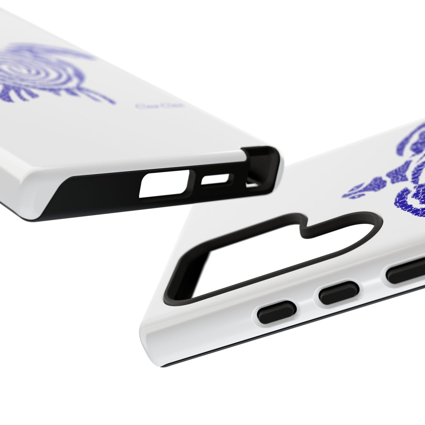 Sea Turtle Spiral Phone Case — Blue Tribal Turtle iPhone Cover