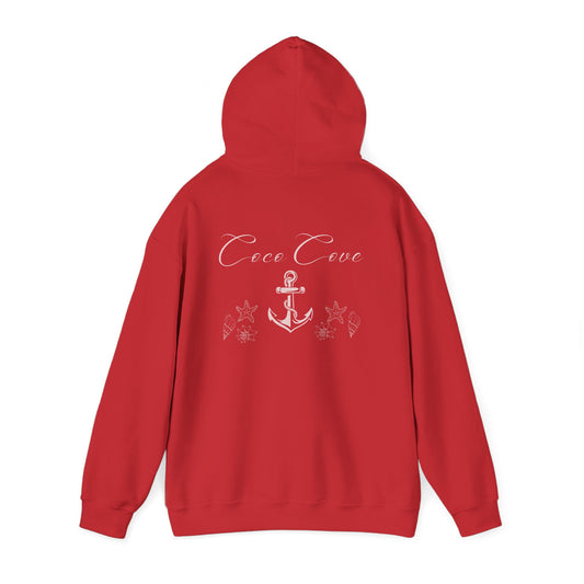 Coco Cove Anchor Hoodie — Nautical Anchor Graphic Pullover