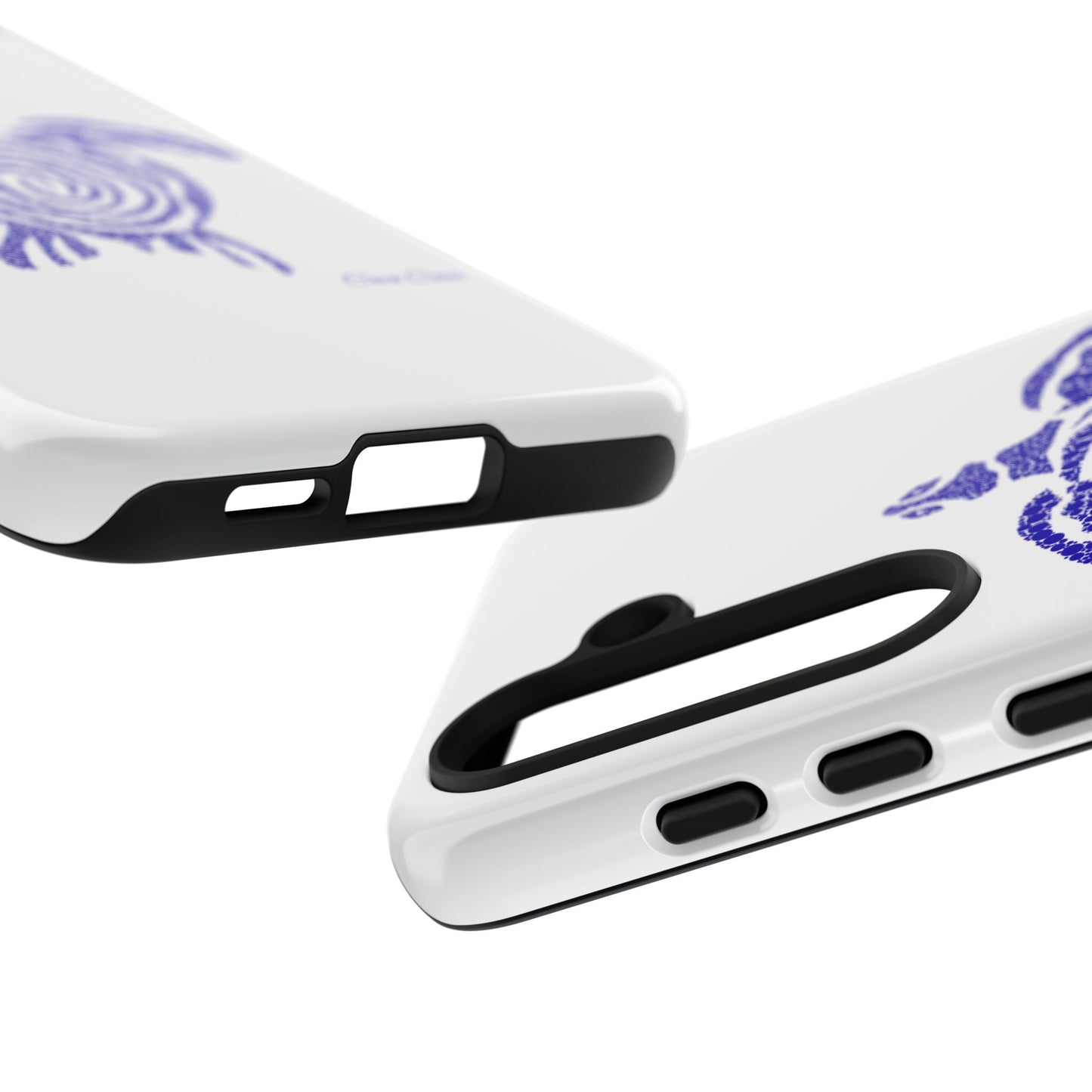 Sea Turtle Spiral Phone Case — Blue Tribal Turtle iPhone Cover