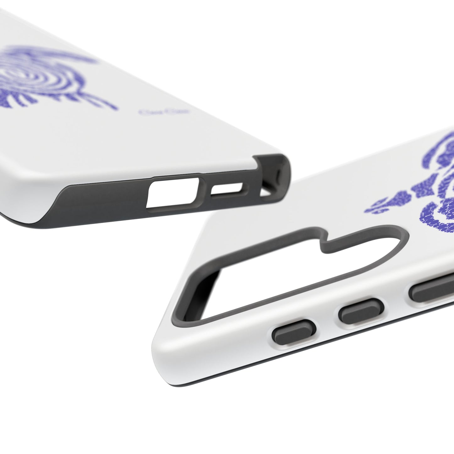 Sea Turtle Spiral Phone Case — Blue Tribal Turtle iPhone Cover