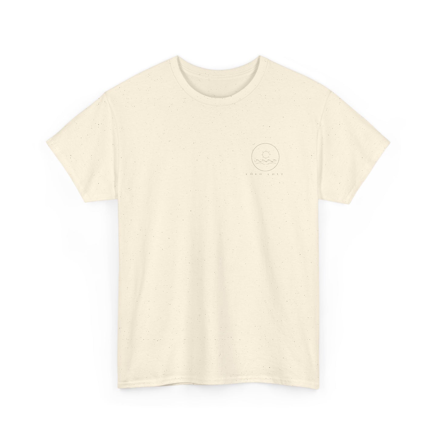 Coastal Sailboat Tee — "Coco Cove" Graphic Cotton T‑Shirt