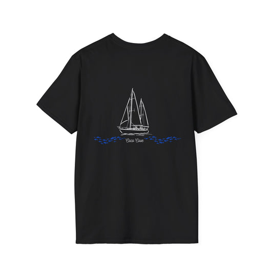 Sailboat Graphic T-Shirt — 'Cruise Control' Nautical Tee