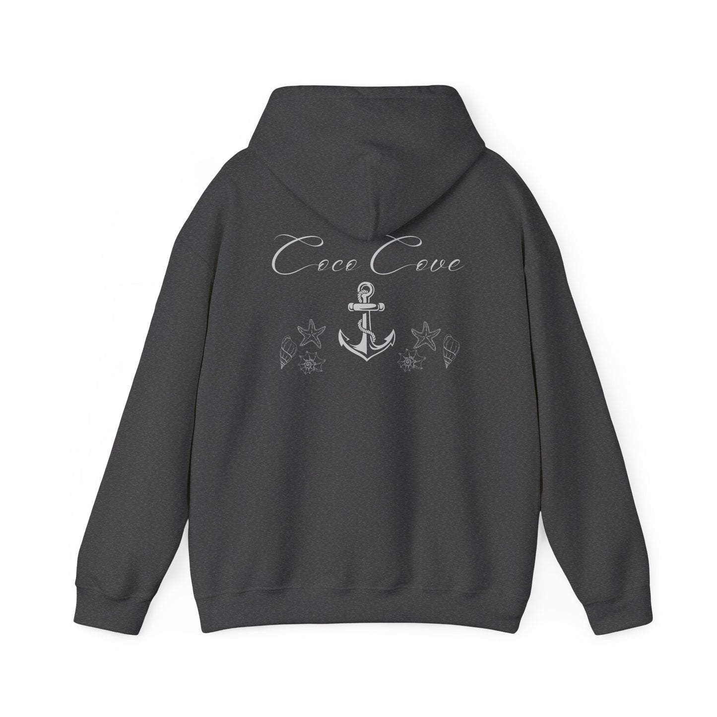 Coco Cove Anchor Hoodie — Nautical Anchor Graphic Pullover