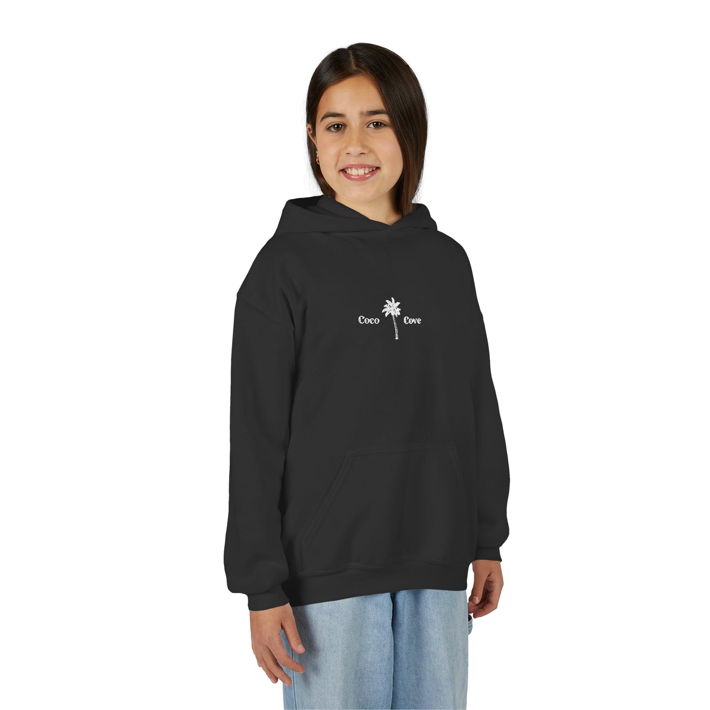 Youth Hoodie — 'Coco & Co.' Minimal Logo Hoodie