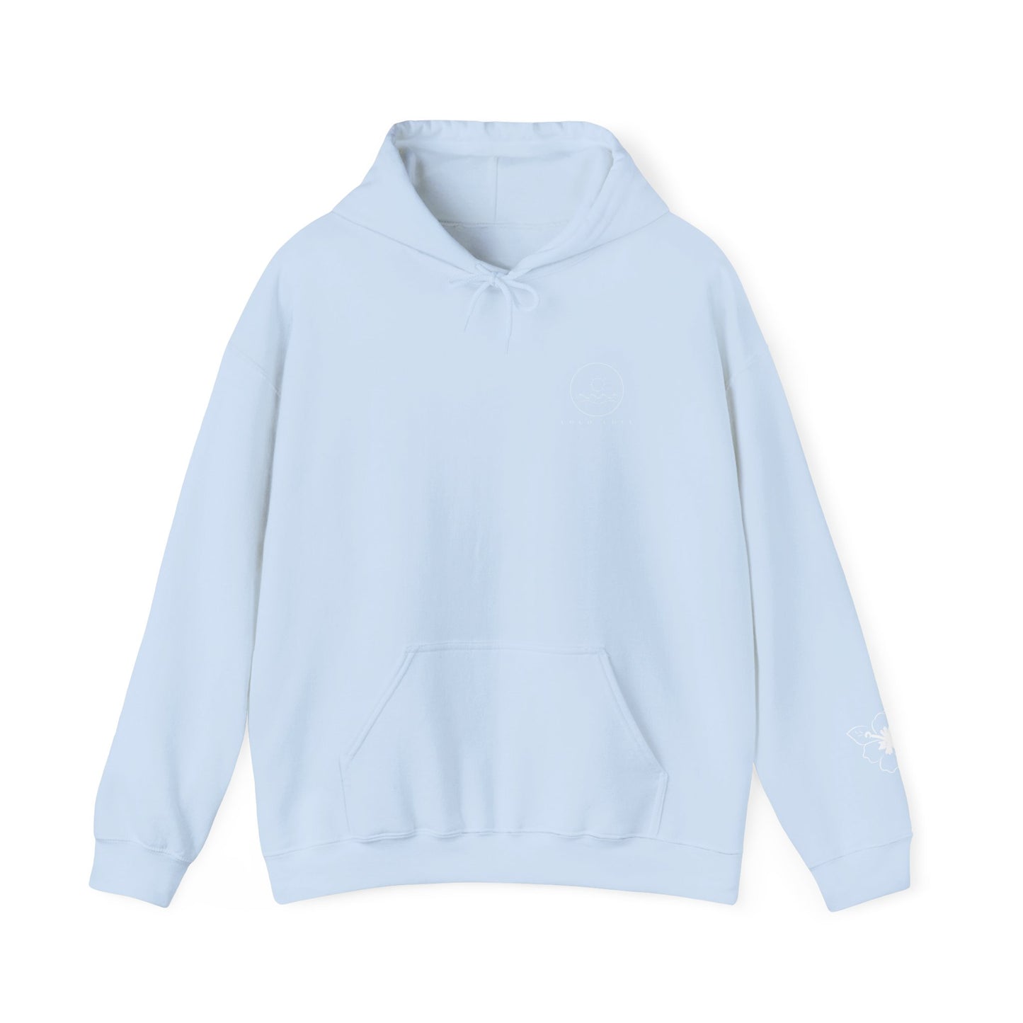 Classic White Hoodie — Minimal Plain Pullover Sweatshirt