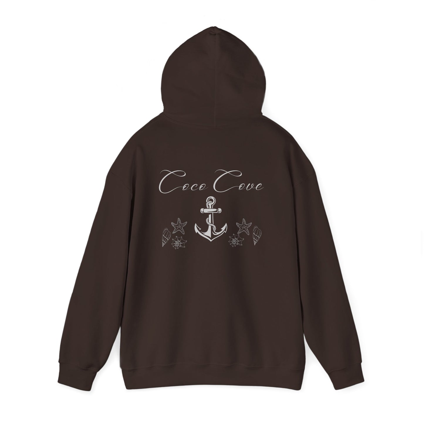 Coco Cove Anchor Hoodie — Nautical Anchor Graphic Pullover