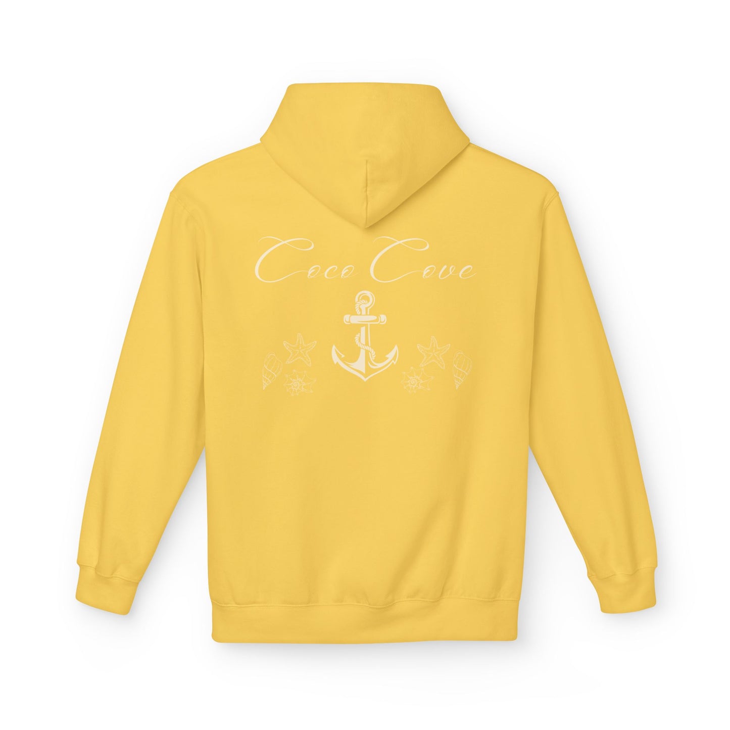Coco Cove Anchor Hoodie – Nautical Pullover with Script Logo