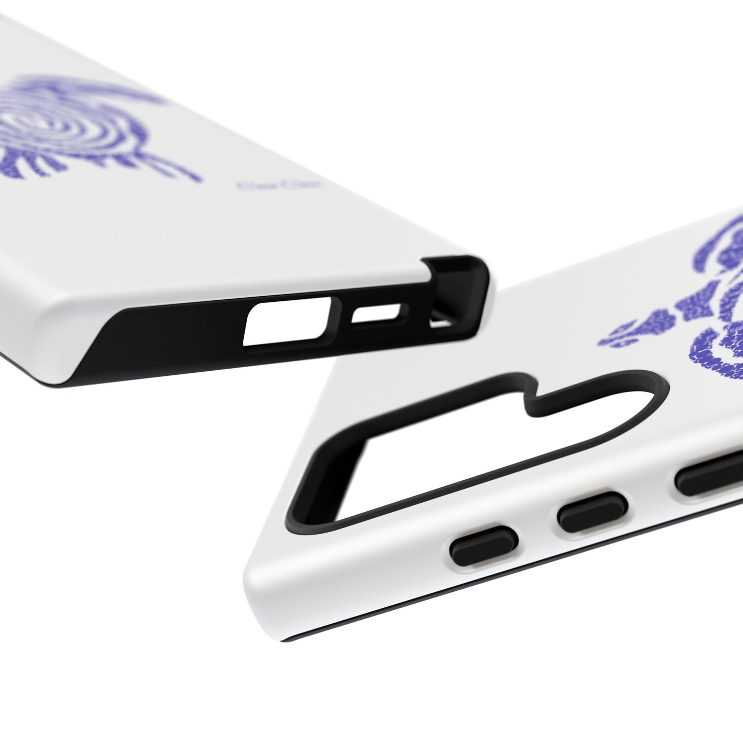 Sea Turtle Spiral Phone Case — Blue Tribal Turtle iPhone Cover