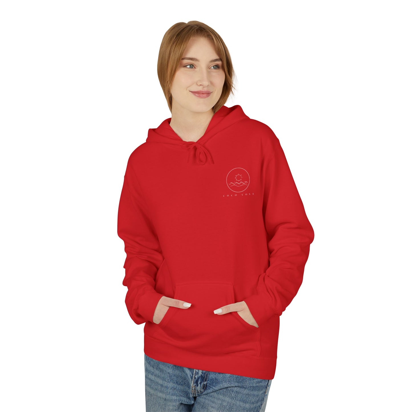 Coco Cove Anchor Hoodie – Nautical Pullover with Script Logo