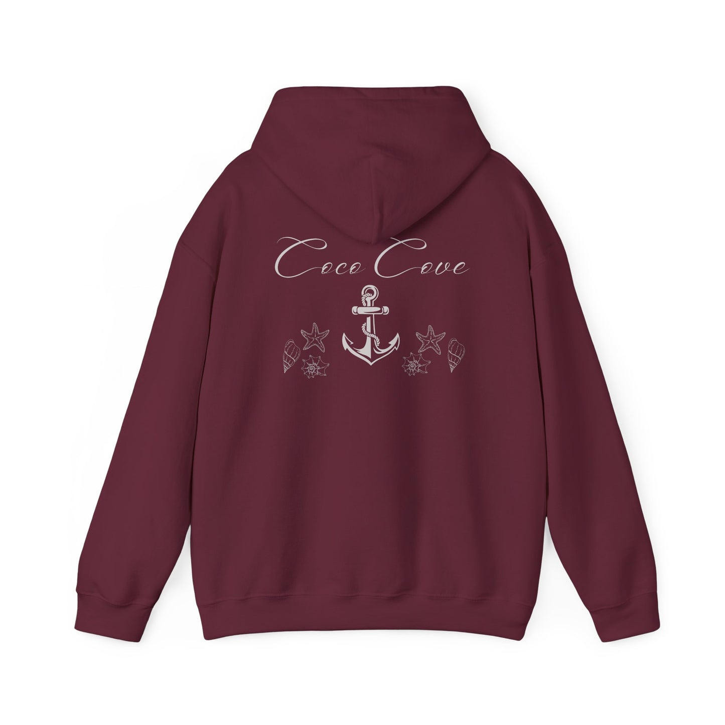 Coco Cove Anchor Hoodie — Nautical Anchor Graphic Pullover