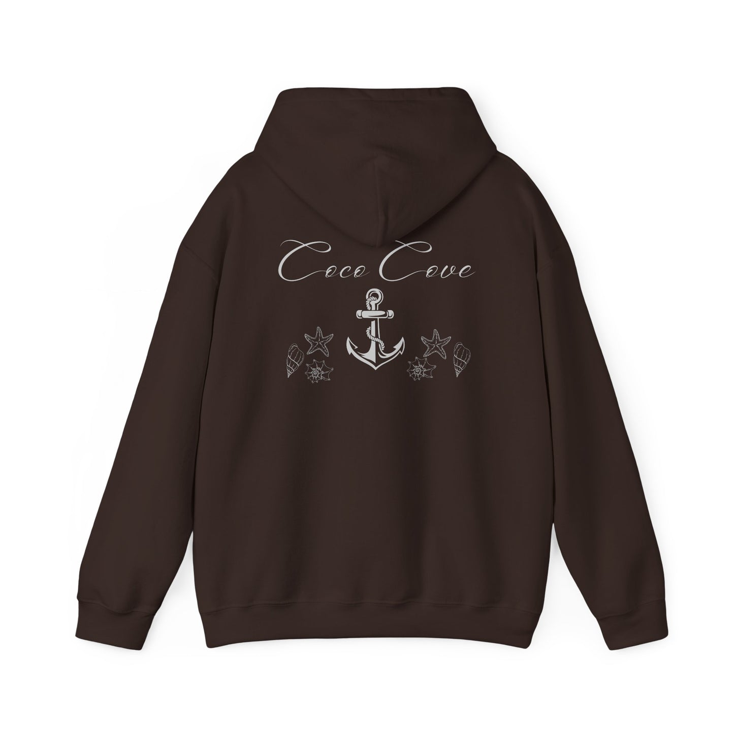 Coco Cove Anchor Hoodie — Nautical Anchor Graphic Pullover